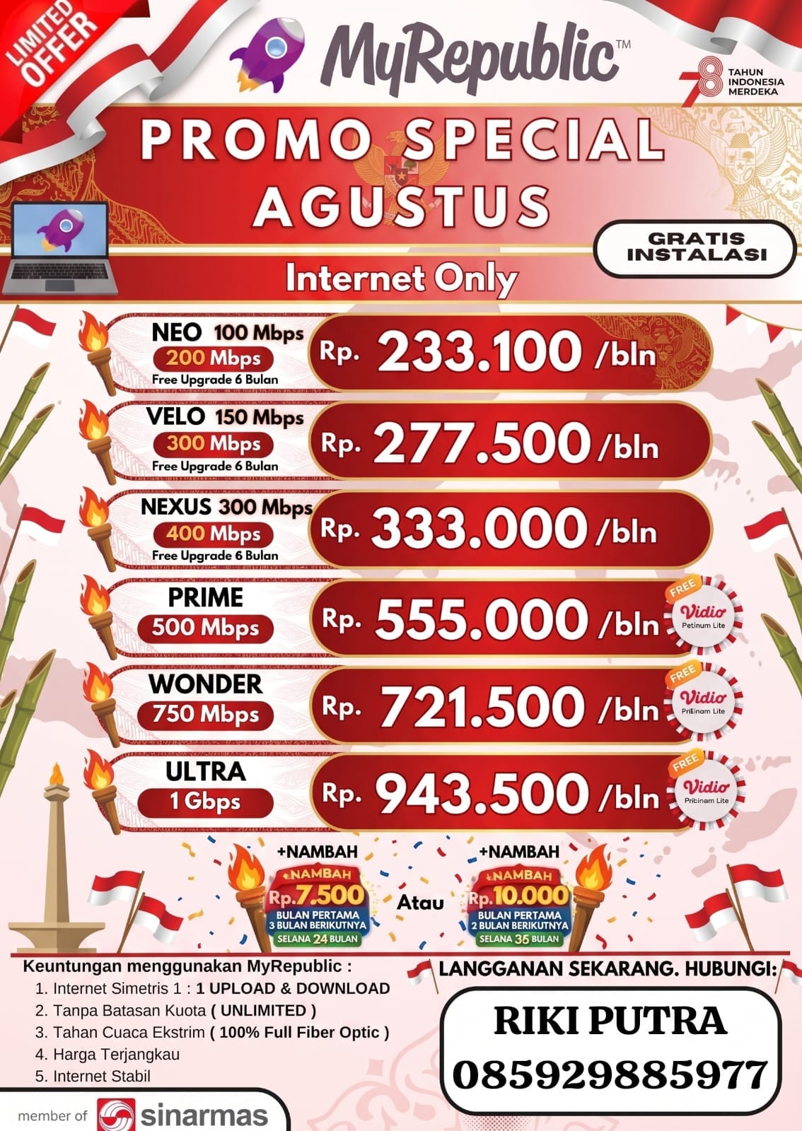 PROMO KEMERDEKAAN